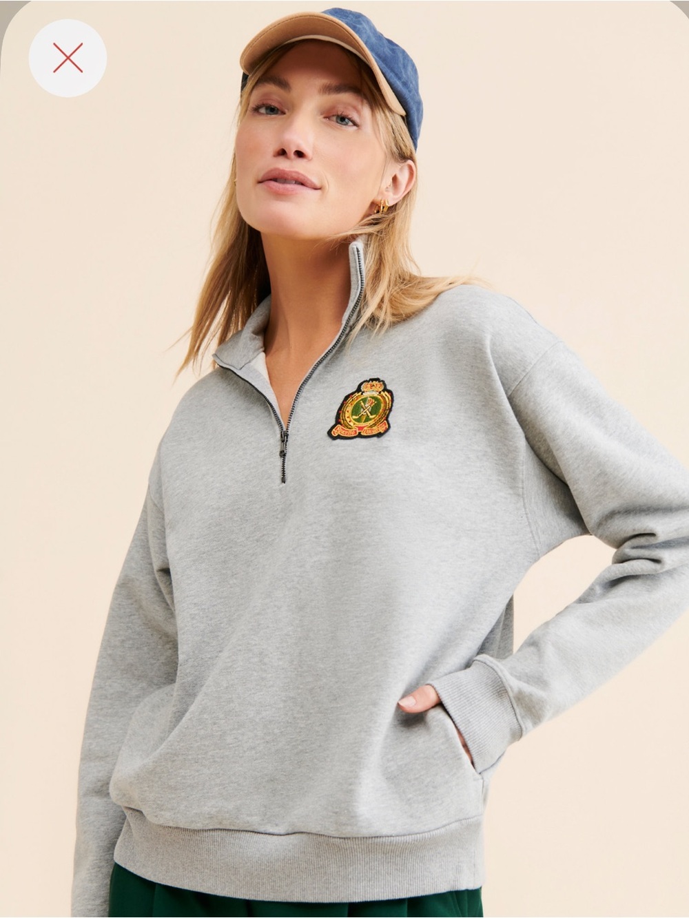 Favorite daughter quarter zip